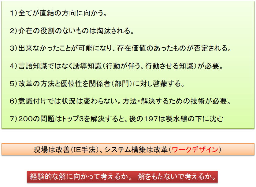 システム構築時の考え方