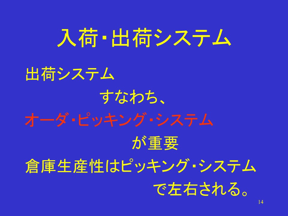 入荷・出荷システム