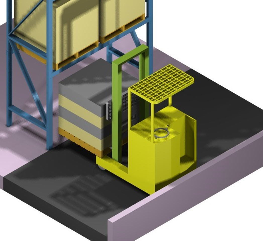 リーチ型フォークリフトの注意点